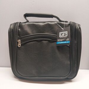 New Faux Leather Travel Amenity Toiletry Bag Carry All Organizer Hanging 5015K